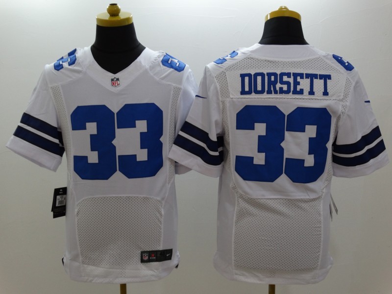 Dallas Cowboys 33 Dorsett White Nike Elite Jerseys